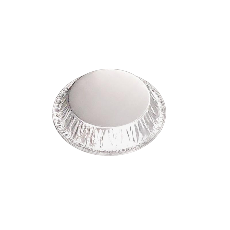 4 Inches Small Round Disposable Aluminum Foil Muffin Tray