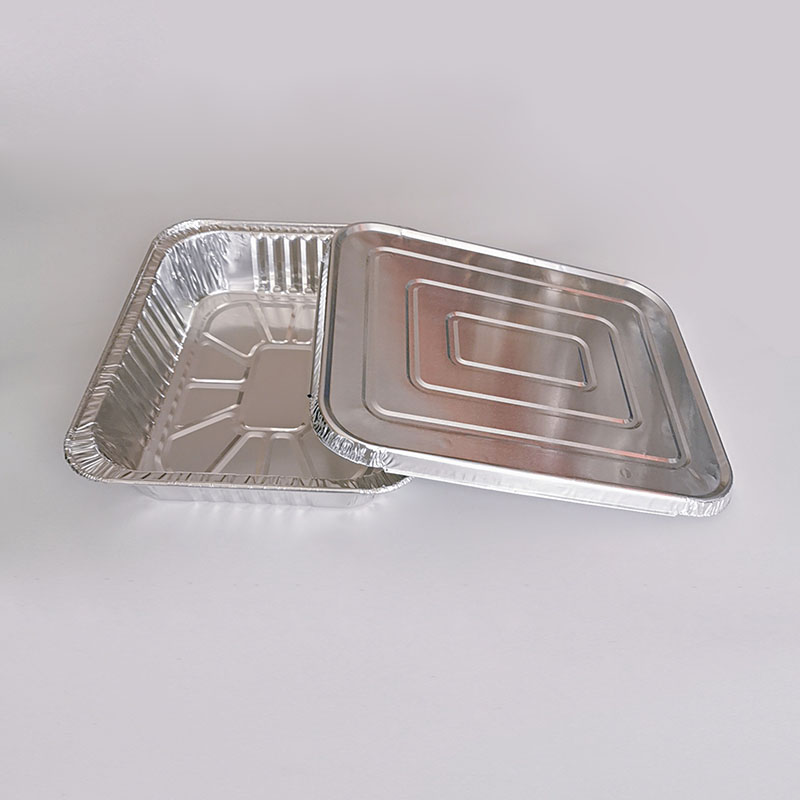 Lid for 10 inches rectangular foil roasting tray treats for party Catering or takeaway foil containers