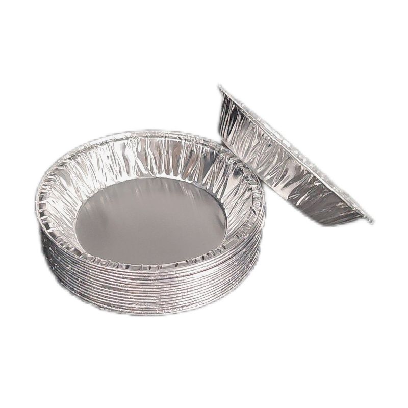 4 Inches Small Round Disposable Aluminum Foil Muffin Tray