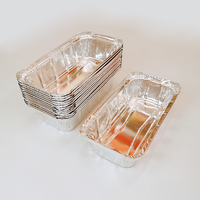 Aluminum Foil BBQ Baking Tray Take Out Tableware
