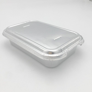  Rectangular aviation Airlines foil trays with lid