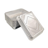 Medium Rectangular Aluminum Foil Barbecue Plate Oven Baking Tray