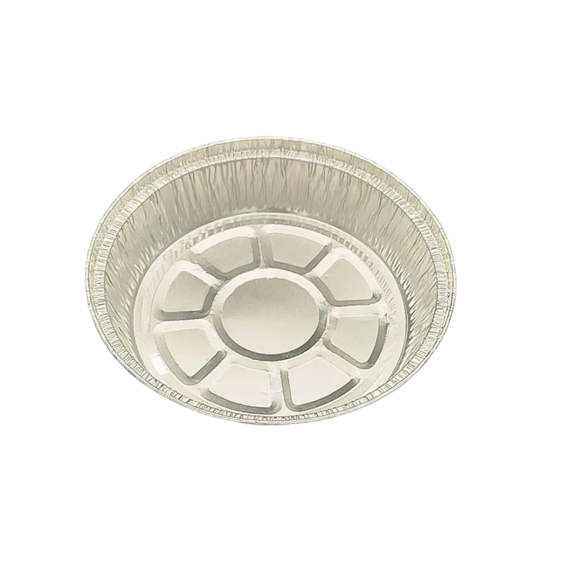 7-Inch Aluminum Foil Baking Pans with Secure Lids, Disposable