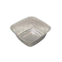 250ml Square Aluminum Tin Foil Tableware Cake Bowl