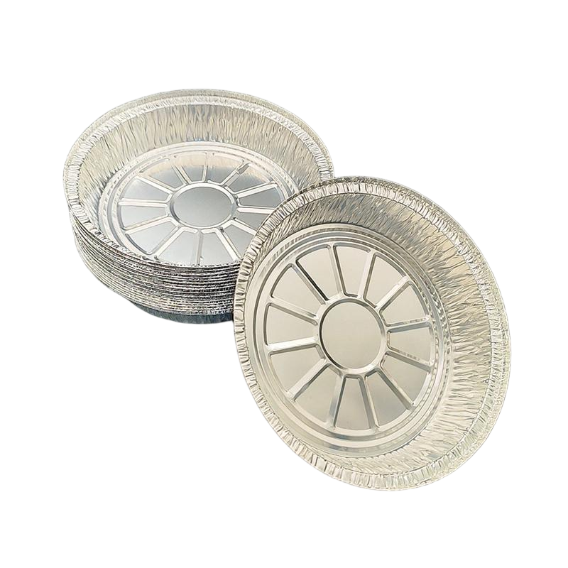 8-Inch Premium Aluminum Foil Pie Pans, Disposable and Recyclable