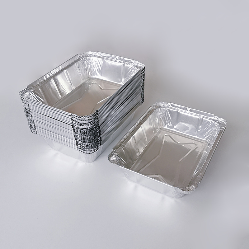1100ml Disposable Food Grade Aluminum Foil Oven Tray