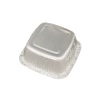 250ml Aluminum Square Cake Bowl - Foil Tableware