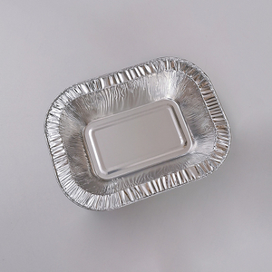 450ml Square Disposable Food Grade Foil Pan Oven Baking Tools