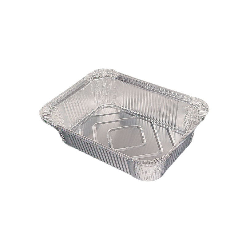 1850ml Square Deepening Tin Foil Food Grade Tableware