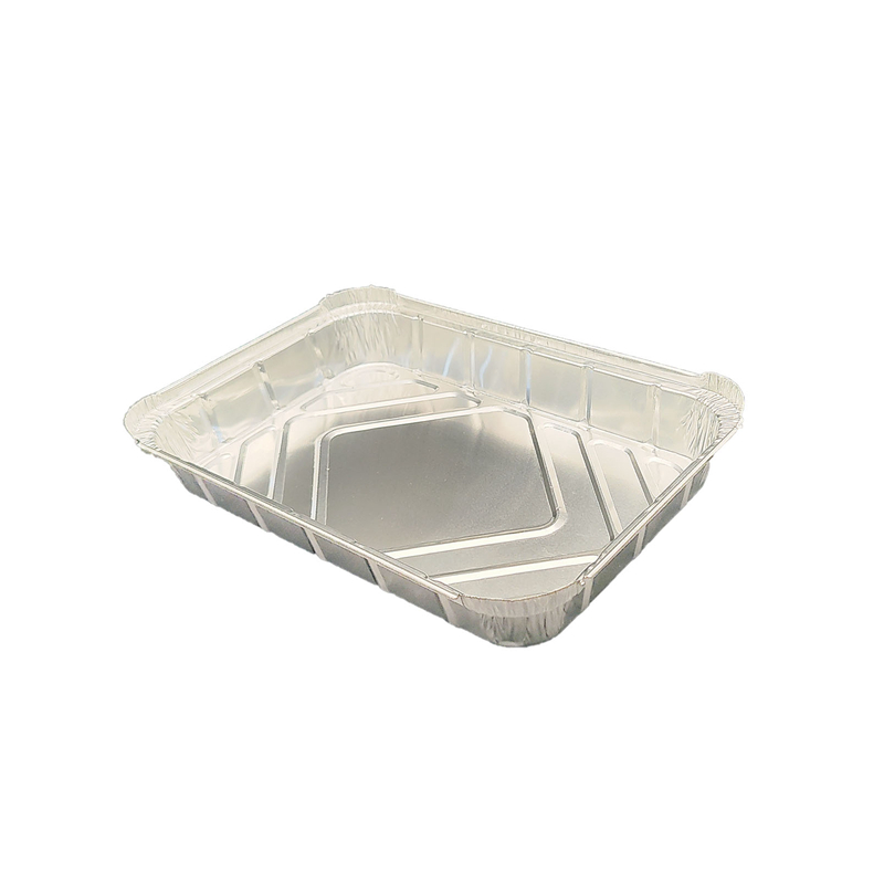 2200ml Rectangle Disposable Aluminum Baking Pans Oven Safe