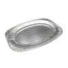 Oval Embossed Aluminium Foil Fish Pan Disposable