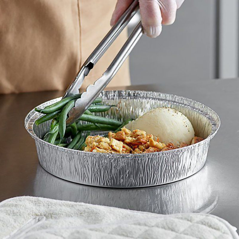 aluminium tray round