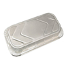 Aluminum Foil Food Grade Container With Lid Medium One-Third