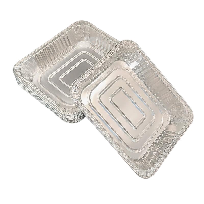 3200ml Extra Large Foil Roast Meal Dish with Cover