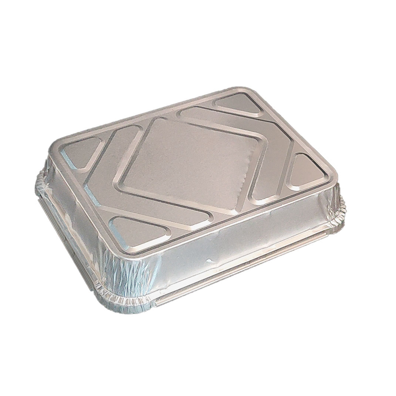 950ml Rectangular Aluminum Foil Baking Service Tray