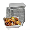 650ml Aluminum Foil Baking Pans with Cardboard Lids
