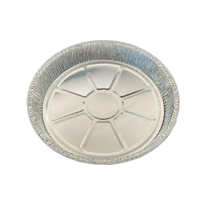 11 Inch Premium Aluminum Foil Round Drip Pan, Food-Safe