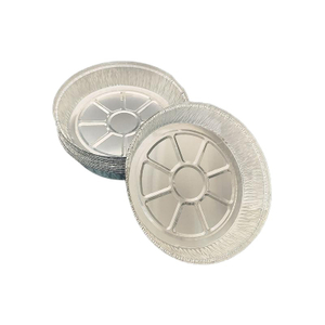 9 Inches Round Disposable Foil Roasting Dishes