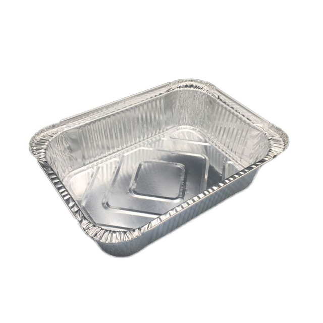 1850ml Square Deepening Tin Foil Food Grade Tableware