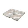 3 Compartment Rectangular Disposable Aluminum Foil Pan