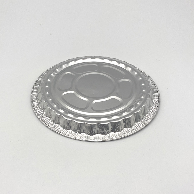 Mini round disposable aluminum foil container baking appliance Pudding Dish Egg tart holder Baking bowl