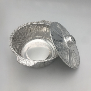 10 Inches Half-Size Disposable Aluminium Foil Pot Steam Pan