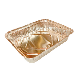 900ml rectangular aluminum foil tray disposable food grade pan