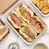 1100ml Disposable Food Grade Aluminum Foil Oven Tray