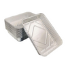 Medium Rectangular Aluminum Foil Barbecue Plate Oven Baking Tray