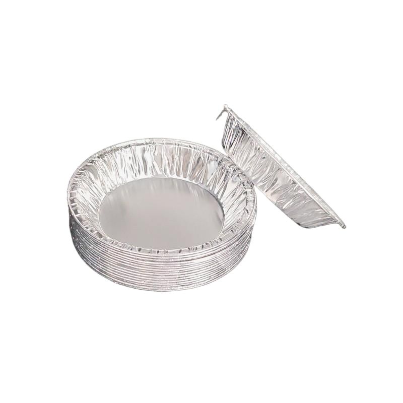 4 Inches Small Round Disposable Aluminum Foil Muffin Tray