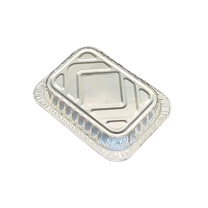 Small Disposable Aluminum Foil Food Tray for Baking or Takeout