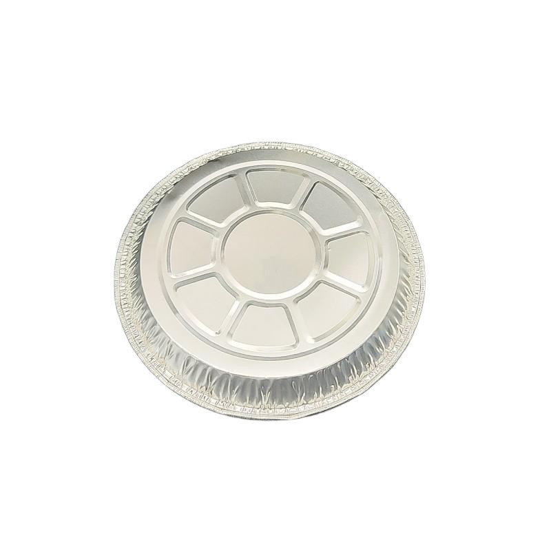 6 Inches Round Disposable Foil Pie Platters Pizza Baking Pans