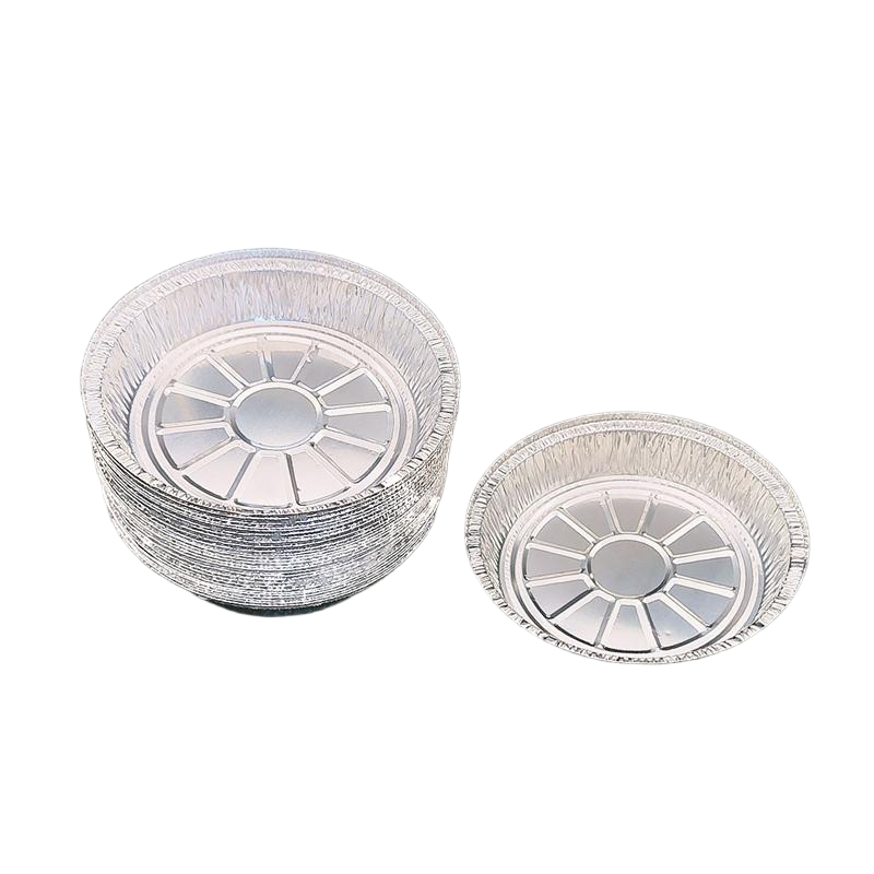 8-Inch Premium Aluminum Foil Pie Pans, Disposable and Recyclable