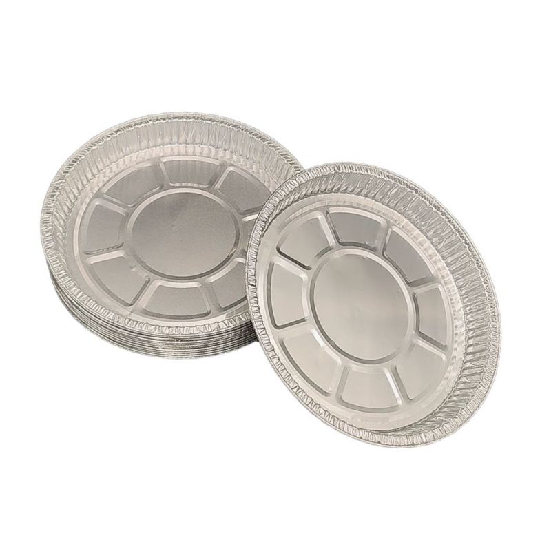 8.5inches Disposable Aluminum Foil Pizza Platter Baking Dish