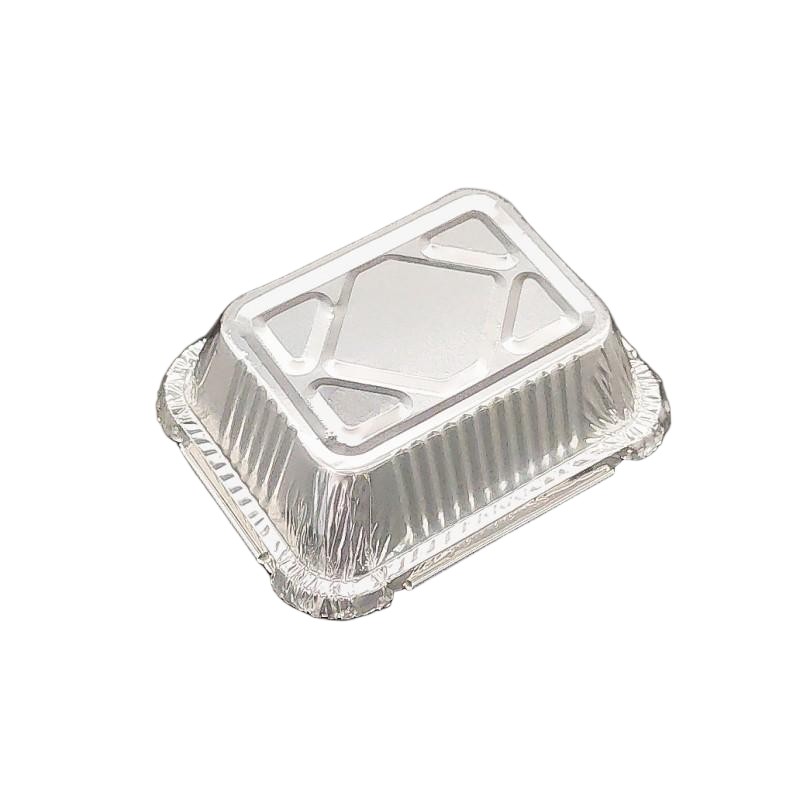 250ml Foil Oven Dishes Square Cake Mold