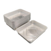 Medium Rectangular Aluminum Foil Barbecue Plate Oven Baking Tray