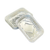 Small Disposable Aluminum Foil Food Tray for Baking or Takeout