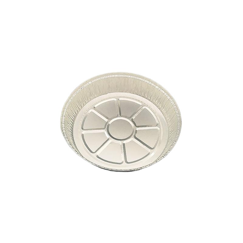 9 Inches Round Disposable Foil Roasting Dishes
