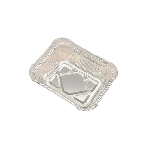 250ml Foil Oven Dishes Square Cake Mold