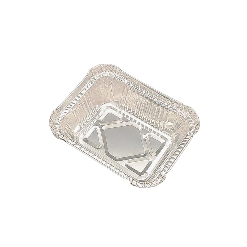 250ml Foil Oven Dishes Square Cake Mold