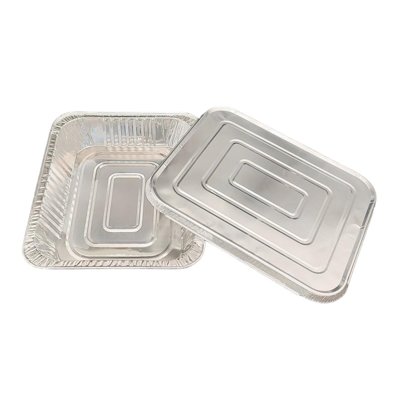 3200ml Extra Large Foil Roast Meal Dish with Cover