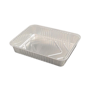 Medium Rectangular Aluminum Foil Barbecue Plate Oven Baking Tray
