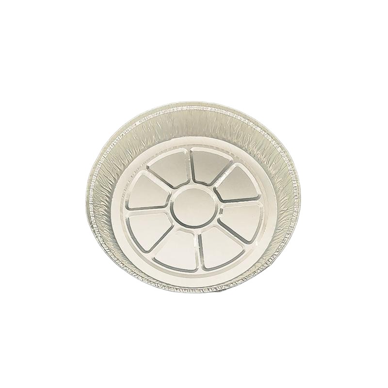 9 Inches Round Disposable Foil Roasting Dishes