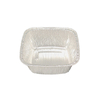 250ml Aluminum Square Cake Bowl - Foil Tableware