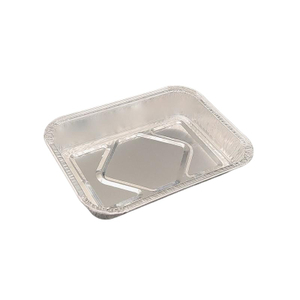 280ml Small Disposable Aluminum Foil Meal Prep Cookware Square Pans