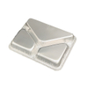 3 Compartment Multi Grid Aluminum Foil Plate