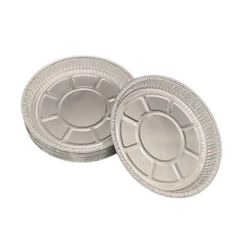8.5 inches Disposable Aluminum Foil Pizza Platter Baking Dish