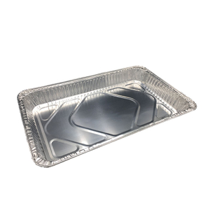 6500ml Extra Large Capacity Durable Aluminum Foil Oven Tray with Lid