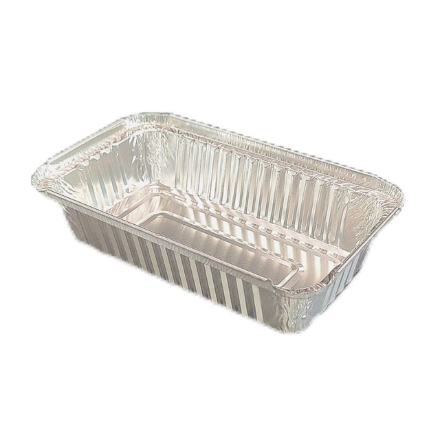 Deepen Rectangular Food Container with Lid Aluminum Foil