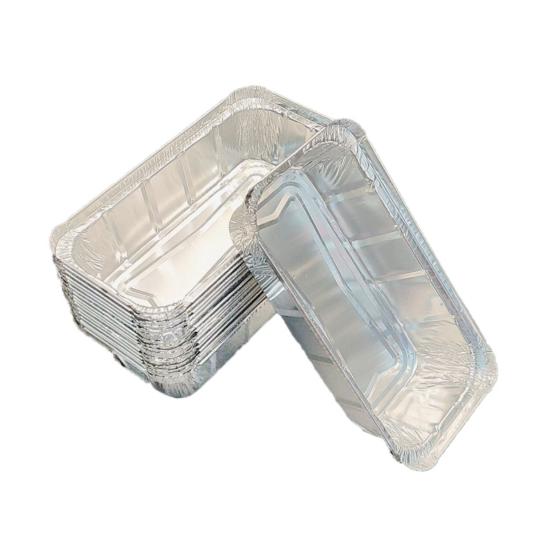 Aluminum Foil BBQ Baking Tray Take Out Tableware